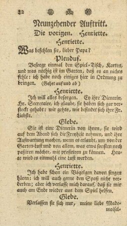 Neunzehender Auftritt