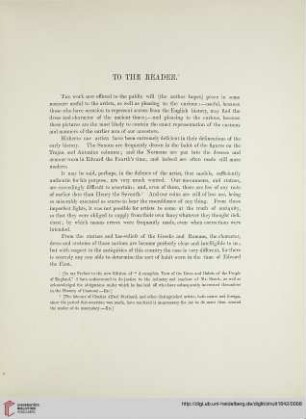 To the reader