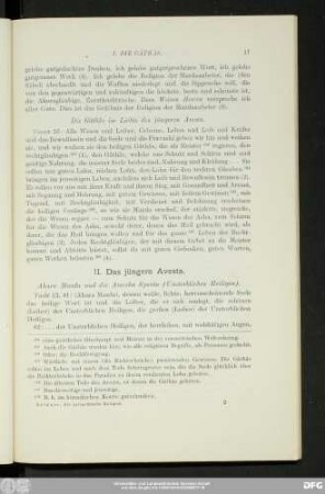 II. Das jüngere Avesta.