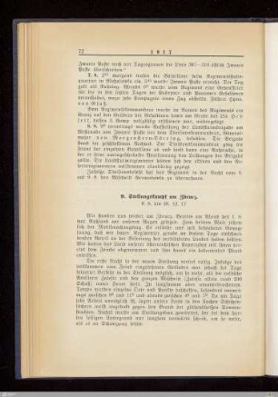 9. Stellungskampf am Zbrucz