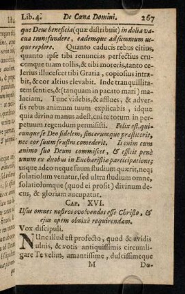 267-276, Caput XVI - XVII