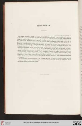 Itinéraires