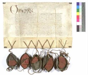 Ablassbrief für die Nikolauskapelle außerhalb der Mauern zu Ellwangen.