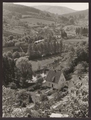 Berlebecker Tal 1960. Detmold. Berlebeck