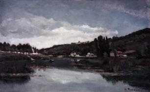 Die Marne bei Chennevrieres