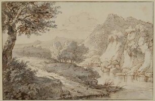 Bergige Landschaft