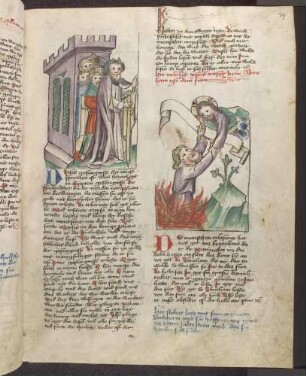 Mose führt Israel aus Ägypten; Christus befreit Abraham aus dem chaldäischen Feuer; (Kapitel 31)