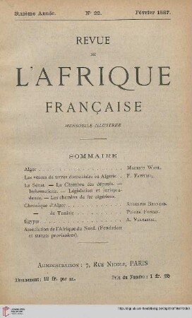 Nr. 22 (Février 1887)