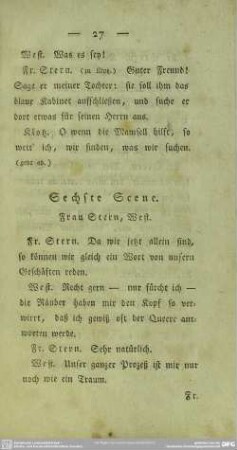 Sechste Scene