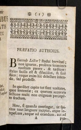 1-6, Praefatio Authoris.