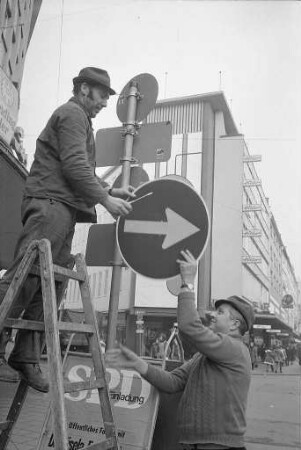 Aufhebung des Linksabbiegeverbots von der Kaiserstraße in die Douglasstraße und Waldstraße
