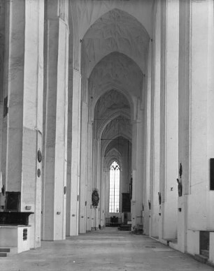 Danzig / Gdansk, Marienkirche, südl. Seitenschiff