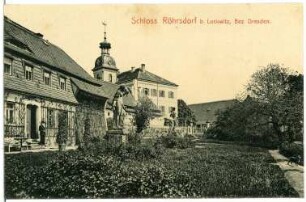 Röhrsdorf. Schloss und Schlossgarten