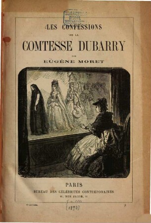 Les confessions de la comtesse Dubarry
