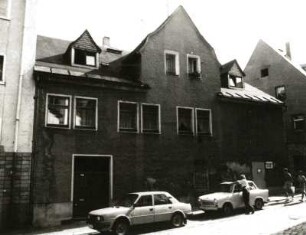 Schwarzenberg. Wohnhaus, Untere Schloßstraße 5. Straßenansicht