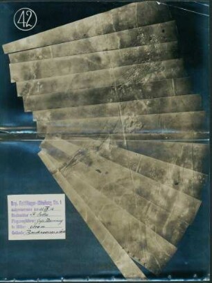Foto des Geländes um und südlich von Bouchavesnes(-Bergen) (Luftbild)