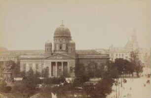 Ohne Titel (Der alte Dom am Lustgarten, Ansicht von Westen)