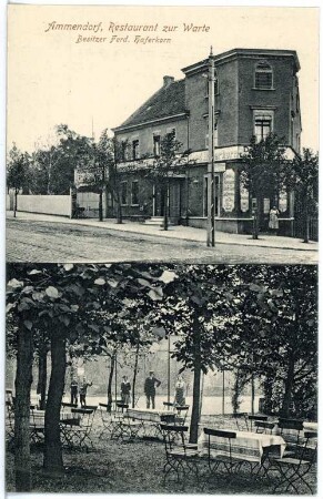 Ammendorf. Restaurant zur Warte