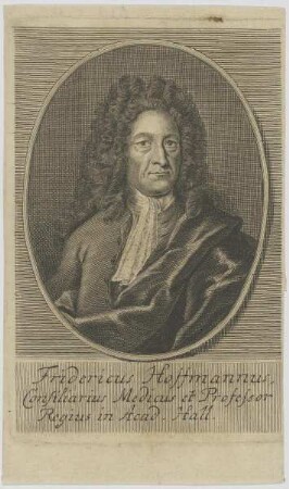 Bildnis des Fridericus Hoffmannus