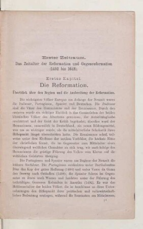 Erster Zeitraum