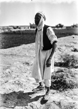 Männerportrait : Portrait eines Mannes nahe Ghadames