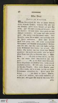(Elfter Brief - Funfzehnter Brief)