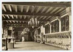 Innenansicht des Alten Rathauses in Leipzig