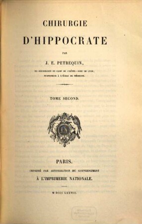 Chirurgie d'Hippocrate, 2