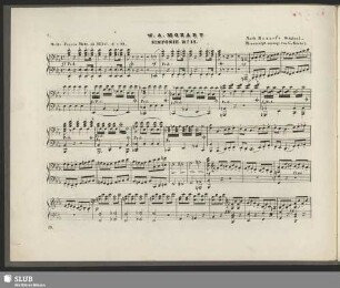 Sinfonie No.15 arrang. von C.Czerny