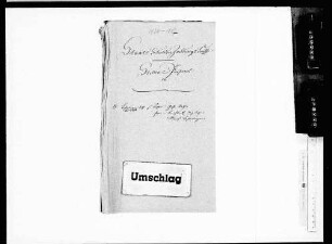 Stellen und Personal (1826-1867)