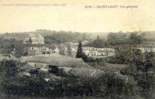 Ansicht der französischen Stadt Saint-Loup
