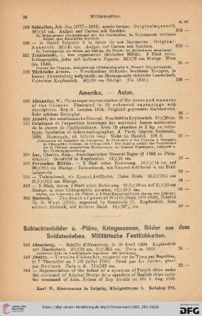 Amerika. - Asien (Nr. 333 - 340)