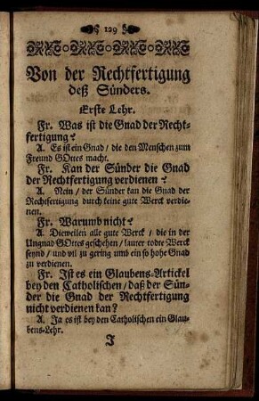 Von der Rechtfertigung deß Sünders.