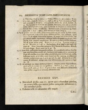 104-113, Decisio XXV - XXVII