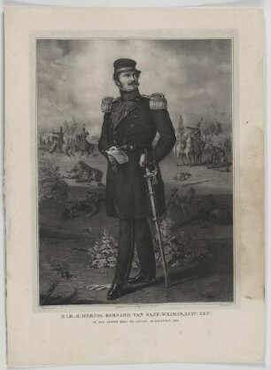 Bildnis des Herzogs Bernhard von Sachsen-Weimar