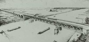 Mittellandkanal, Kanalbrücke über Elbe