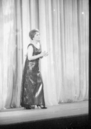 Sänger im Kulturpalast. Konzert im Rahmen der Veranstaltungsreihe "Dresdner Sommer", Juni 1970