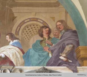 Alessandro de' Medici empfängt von der Republik Florenz die Insignien des Herzogs - Fasti Medicei