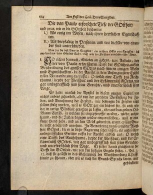 664-675, I. So richtet demnach, Geliebte im Herrn, ...