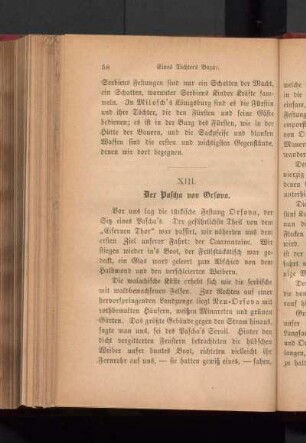 XIII. Der Pascha von Orsova.