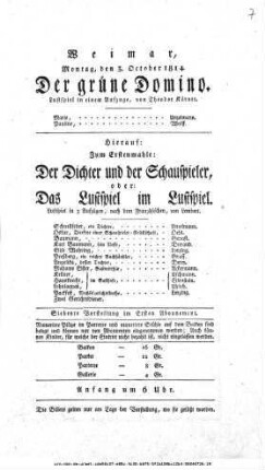 Der grüne Domino