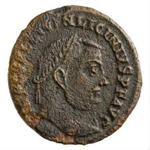 Münze, Follis, 316 - 317 n. Chr.