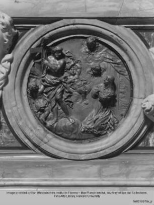 Christus übergibt der heiligen Maria Maddalena de' Pazzi die Passionswerkzeuge