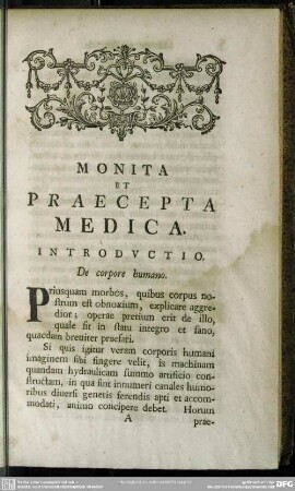 Introductio. De corpore humano