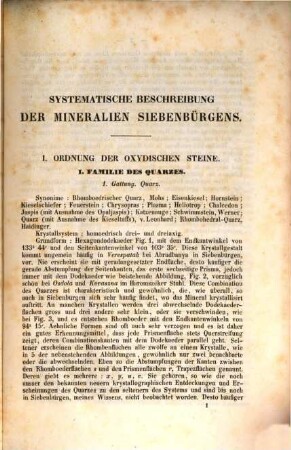 Mineralogie Siebenbürgens mit geognostischen Andeutungen, 1