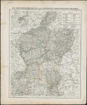 Das Grossherzogthum Hessen und der preussische Regierungsbezirk Wiesbaden