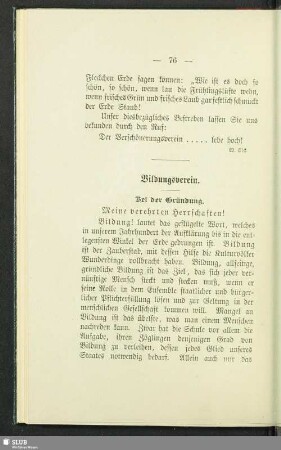 Bildungsverein