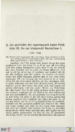 Zur geschichte der regierungszeit kaiser Friedrichs III. bis zur königswahl Maximilians I. 1452-1486
