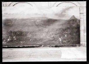 Schloß; Ölbild von Querfurt