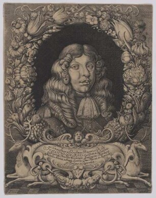 Bildnis des Johannes Georgius III., Kurfürst von Sachsen